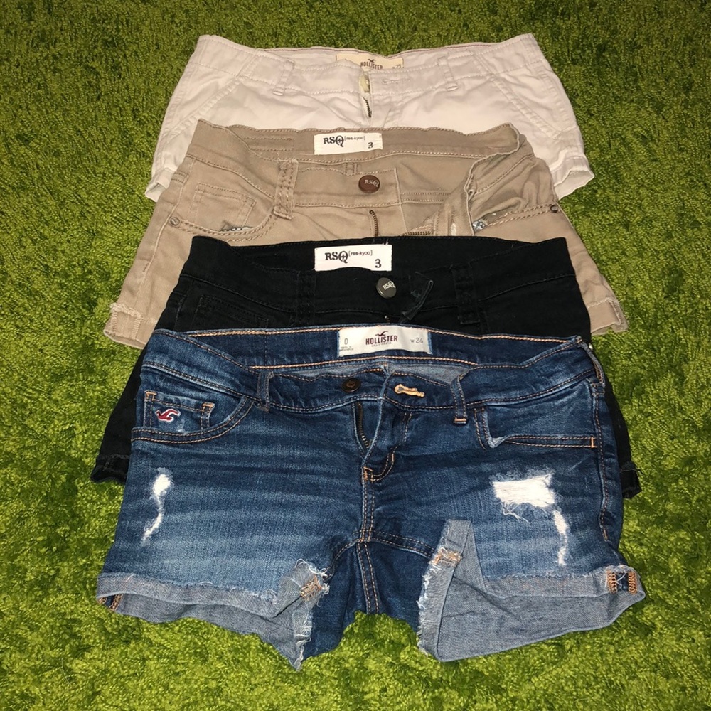 Four Pairs of Shorts